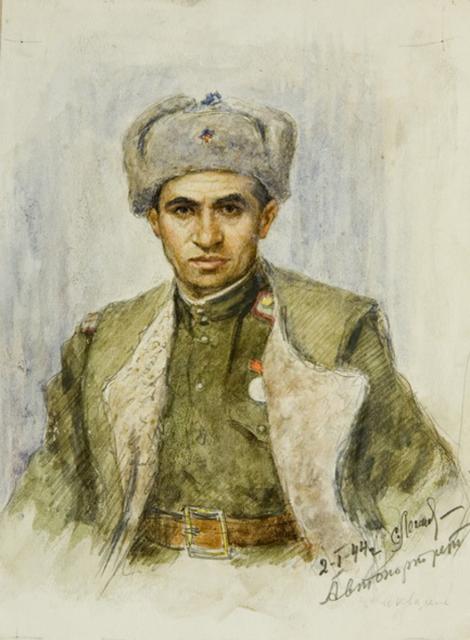 Легеня С.Д. Автопортрет. 1944 Легеня С.Д. Автопортрет. 1944